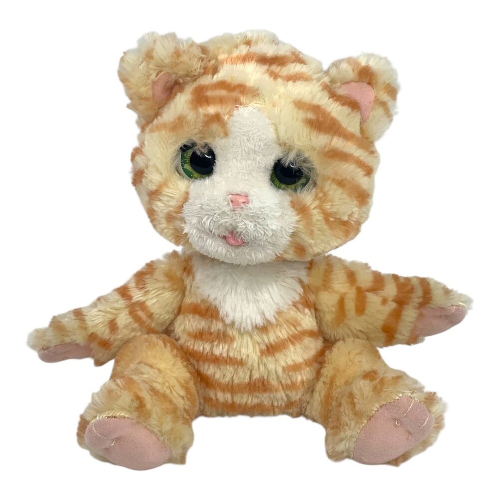 FurReal Friends Cuddlin' Cara Kitty Cat Interactive Toy Plush Pet Meow